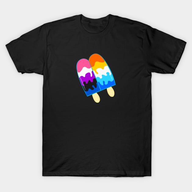 Popsicle Pride T-Shirt by traditionation